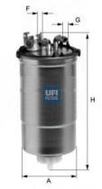 Ufi 2442800 - FILTRO GASOIL