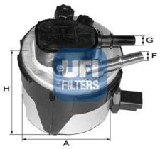 Ufi 5517000 - FILTRO GASOIL ECO FIAT / CITROEN / PEUGEOT